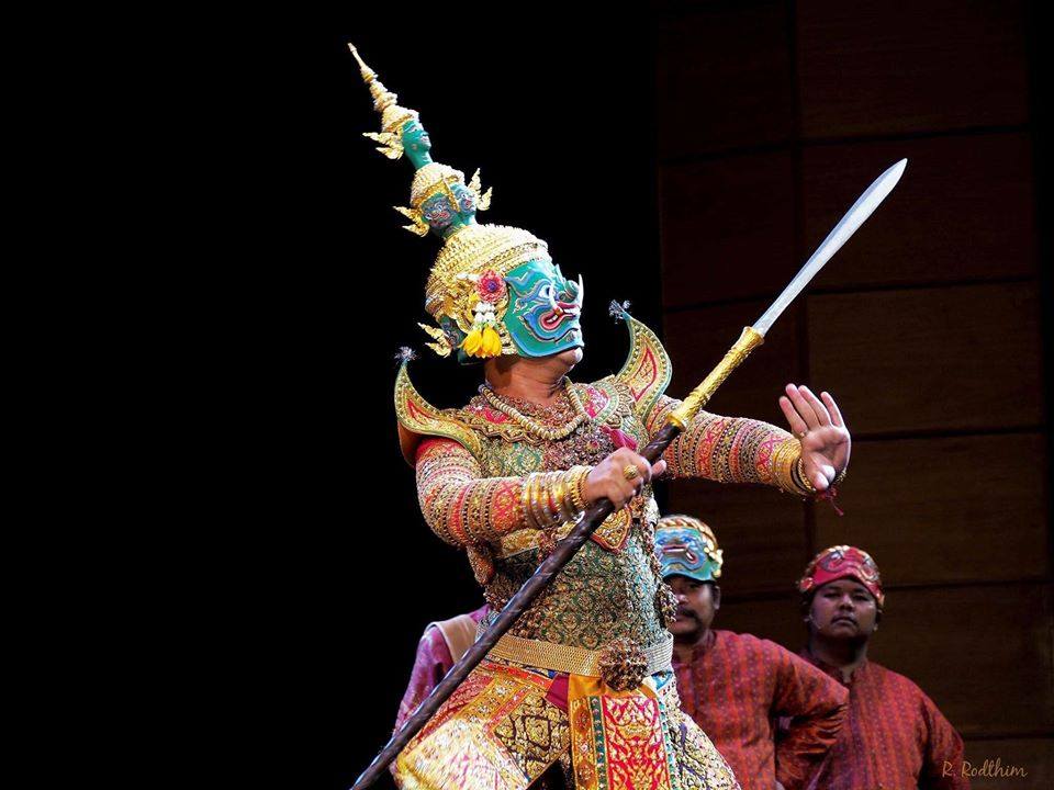 โขนพระราชทาน๒๕๖๑ พิเภกสวามิพักดิ์ | Khon masked dance drama in Thailand 🇹🇭