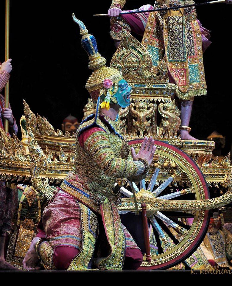 โขนพระราชทาน๒๕๖๑ พิเภกสวามิพักดิ์ | Khon masked dance drama in Thailand 🇹🇭
