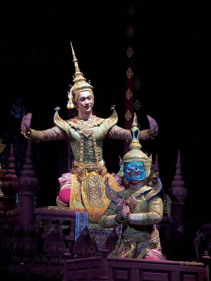โขนพระราชทาน๒๕๖๑ พิเภกสวามิพักดิ์ | Khon masked dance drama in Thailand 🇹🇭