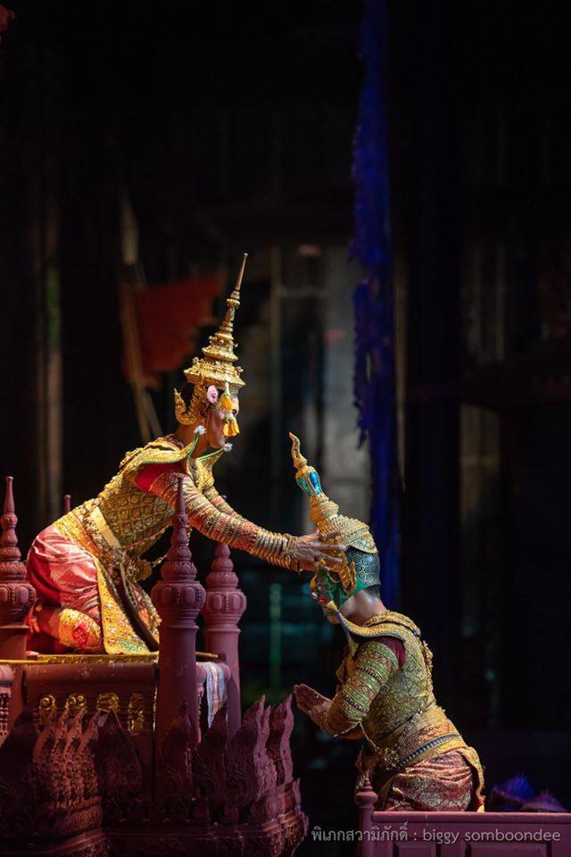 โขนพระราชทาน๒๕๖๑ พิเภกสวามิภักดิ์ | Khon masked dance drama in Thailand 🇹🇭