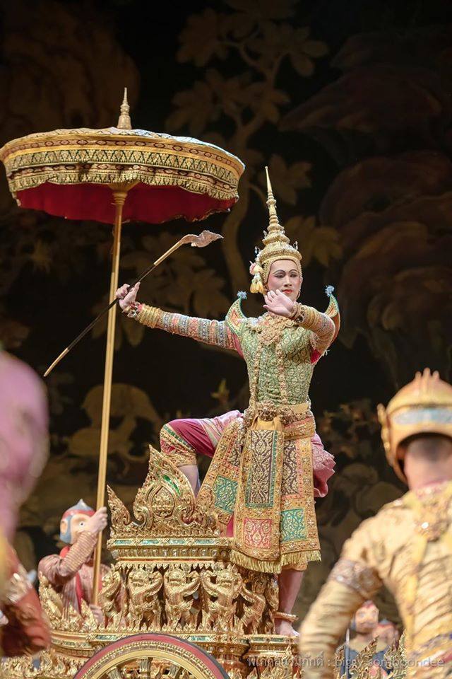 โขนพระราชทาน๒๕๖๑ พิเภกสวามิภักดิ์ | Khon masked dance drama in Thailand 🇹🇭