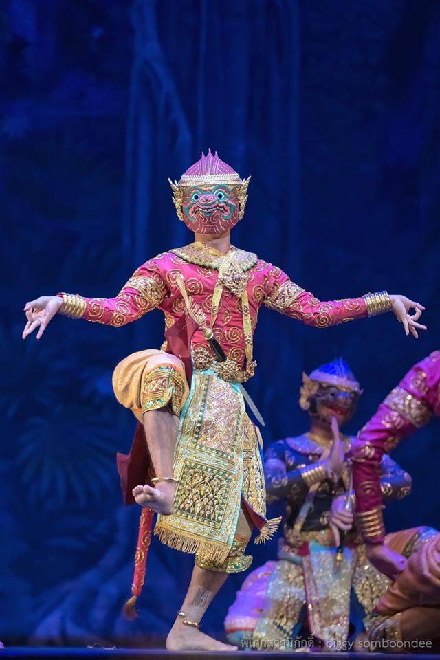 โขนพระราชทาน๒๕๖๑ พิเภกสวามิภักดิ์ | Khon masked dance drama in Thailand 🇹🇭