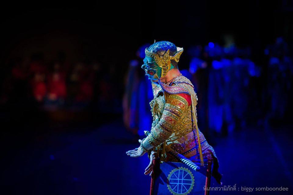 โขนพระราชทาน๒๕๖๑ พิเภกสวามิภักดิ์ | Khon masked dance drama in Thailand 🇹🇭