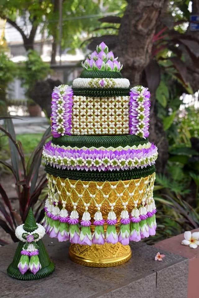 Thailand 🇹🇭 | Thai floral handicraft หัตถศิลป์ไทย-ดอกไม้ประดิษฐ์ "Credit: Thanawat Khankhua"