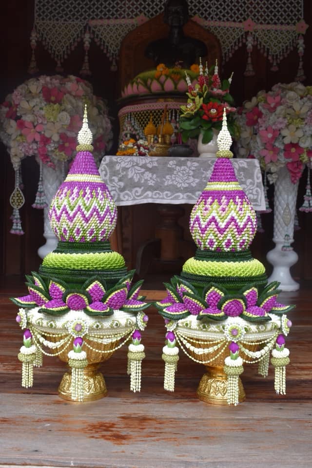 Thailand 🇹🇭 | Thai floral handicraft หัตถศิลป์ไทย-ดอกไม้ประดิษฐ์ "Credit: Thanawat Khankhua"