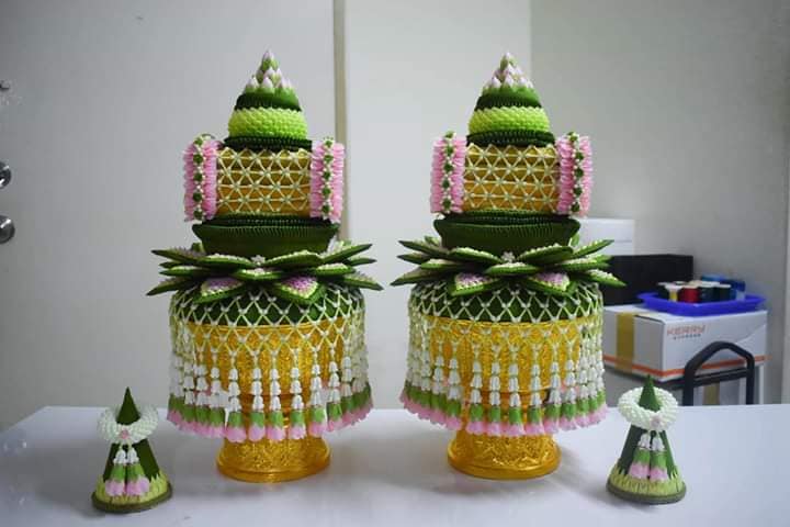 Thailand 🇹🇭 | Thai floral handicraft หัตถศิลป์ไทย-ดอกไม้ประดิษฐ์ "Credit: Thanawat Khankhua"