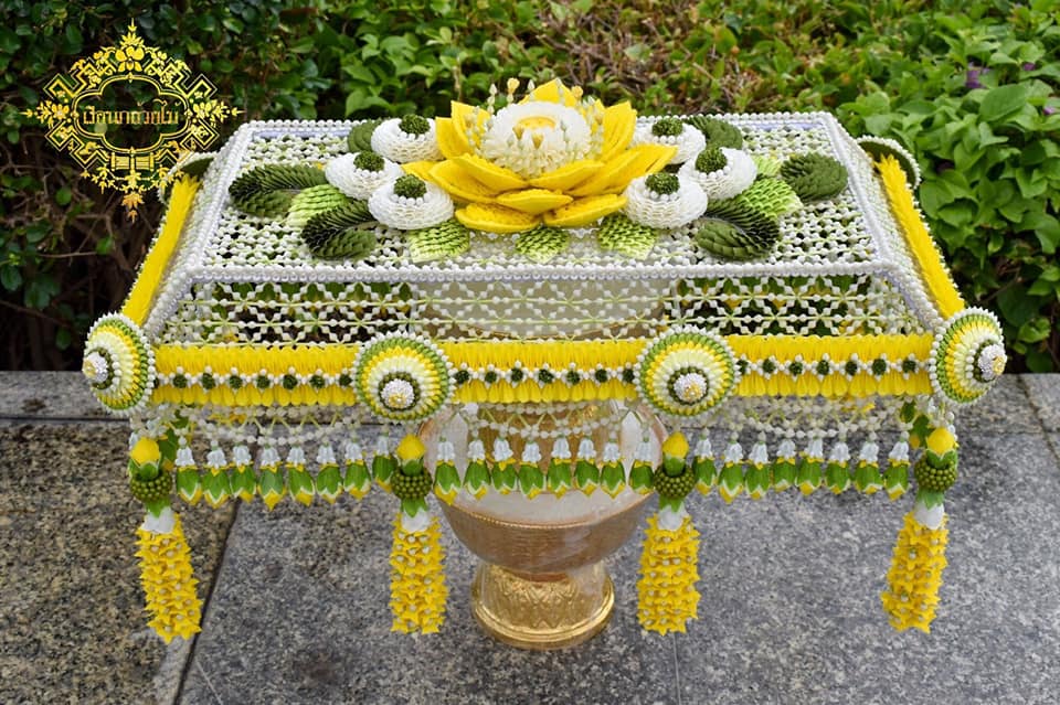 Thailand 🇹🇭 | Thai floral handicraft หัตถศิลป์ไทย-ดอกไม้ประดิษฐ์ "Credit: Thanawat Khankhua"
