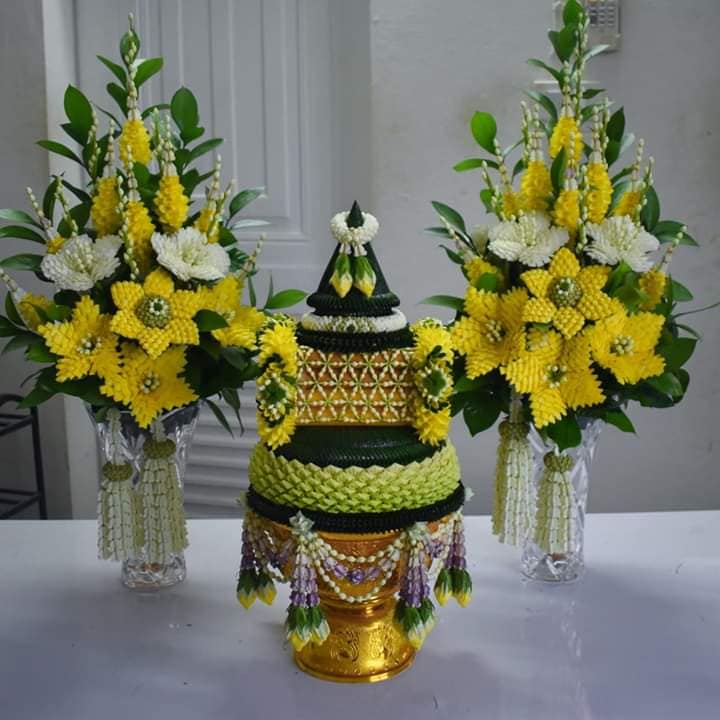 Thailand 🇹🇭 | Thai floral handicraft หัตถศิลป์ไทย-ดอกไม้ประดิษฐ์ "Credit: Thanawat Khankhua"