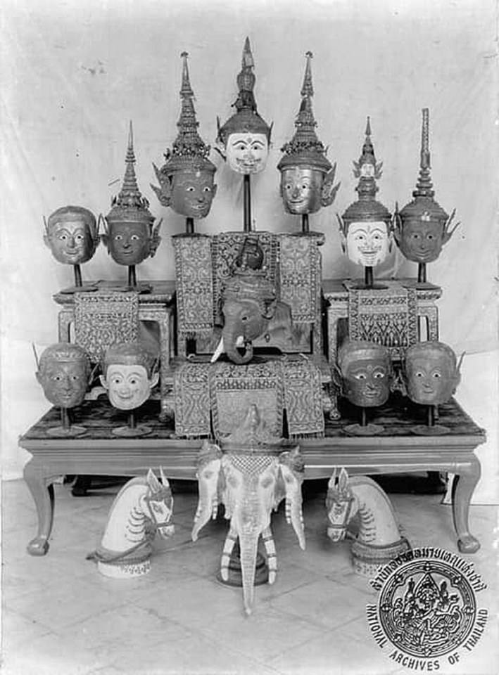 Thailand 🇹🇭 | The Khon mask dance in the reign of King Rama VI.