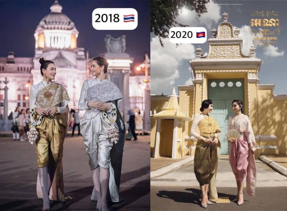 Thai culture is their favorite.🇹🇭 At the same time, Khmer abandon their culture.