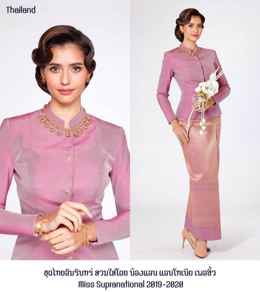 THAILAND 🇹🇭 | ชุดไทยพระราชนิยม, THAI NATIONAL COSTUME
