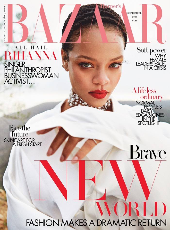 Rihanna @ Harper&rsquo;s Bazaar UK September 2020