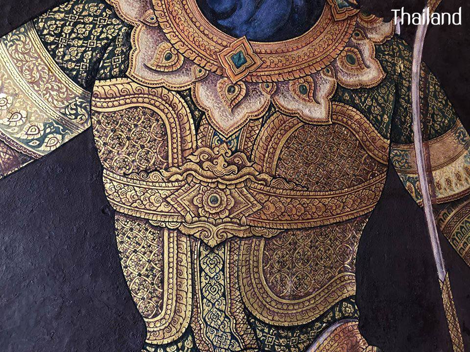 THAILAND🇹🇭 | Thai armor on the mural of Wat Phra Kaew, Bangkok