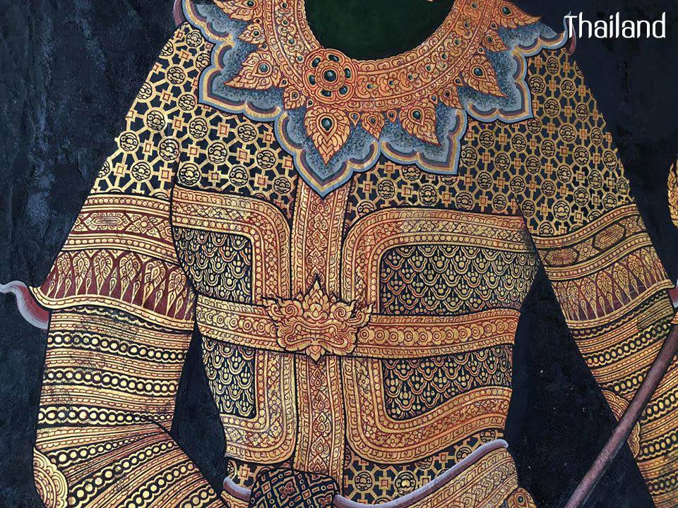 THAILAND🇹🇭 | Thai armor on the mural of Wat Phra Kaew, Bangkok