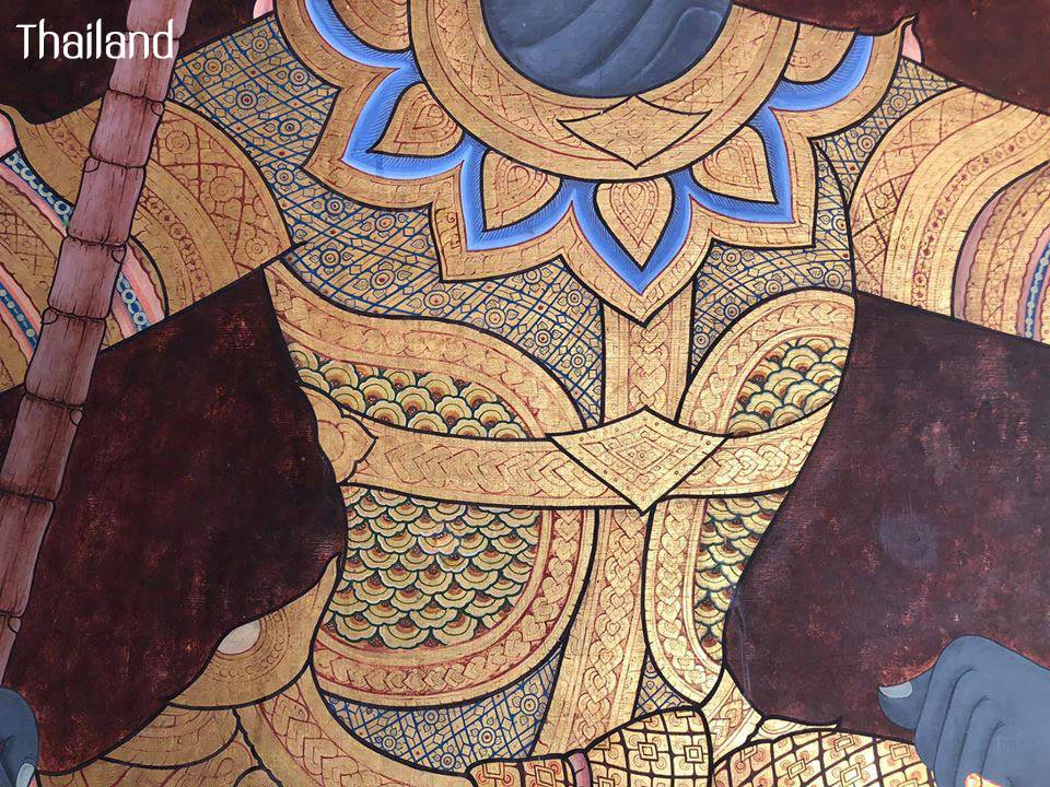 THAILAND🇹🇭 | Thai armor on the mural of Wat Phra Kaew, Bangkok
