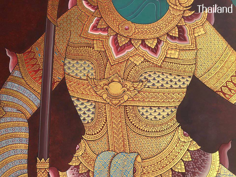 THAILAND🇹🇭 | Thai armor on the mural of Wat Phra Kaew, Bangkok