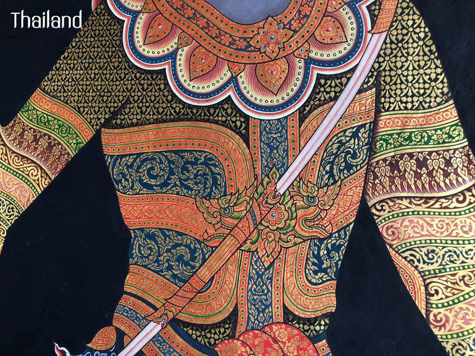 THAILAND🇹🇭 | Thai armor on the mural of Wat Phra Kaew, Bangkok