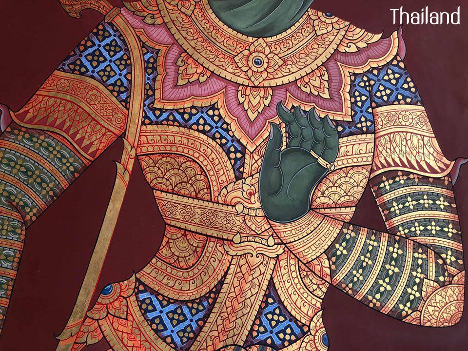 THAILAND🇹🇭 | Thai armor on the mural of Wat Phra Kaew, Bangkok