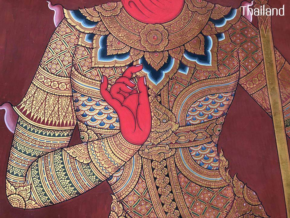 THAILAND🇹🇭 | Thai armor on the mural of Wat Phra Kaew, Bangkok