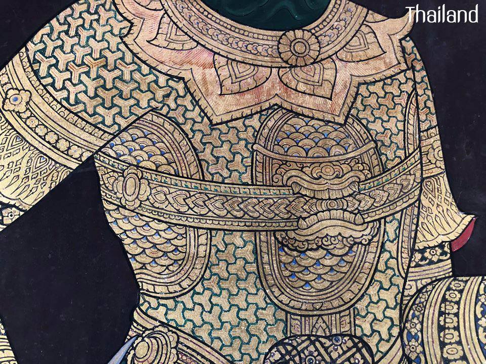 THAILAND🇹🇭 | Thai armor on the mural of Wat Phra Kaew, Bangkok