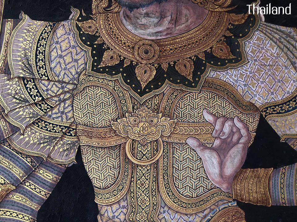 THAILAND🇹🇭 | Thai armor on the mural of Wat Phra Kaew, Bangkok