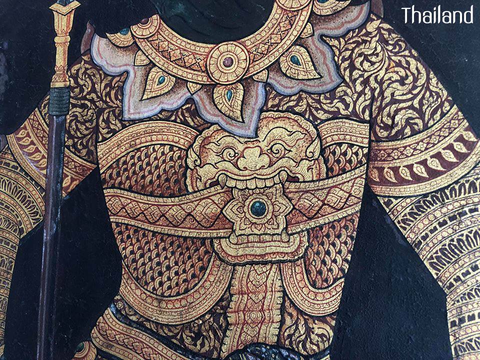 THAILAND🇹🇭 | Thai armor on the mural of Wat Phra Kaew, Bangkok