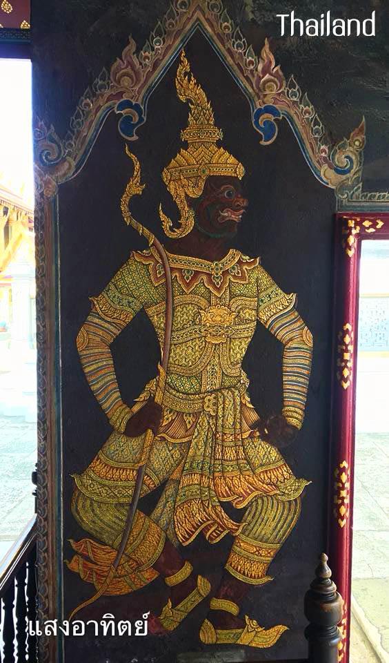 THAILAND🇹🇭 | The mural of giants in Ramakien at Wat Phra Kaew, Bangkok