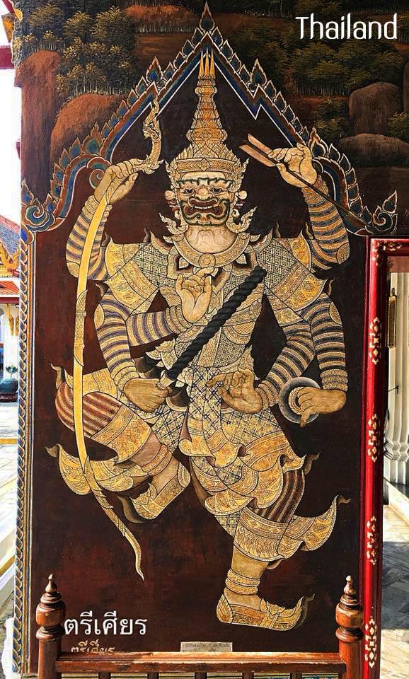 THAILAND🇹🇭 | The mural of giants in Ramakien at Wat Phra Kaew, Bangkok