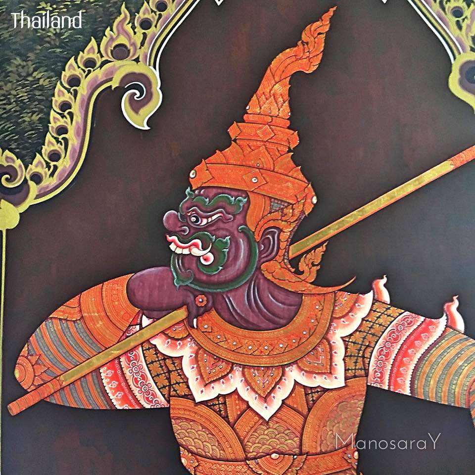 THAILAND🇹🇭 | The mural of giants in Ramakien at Wat Phra Kaew, Bangkok