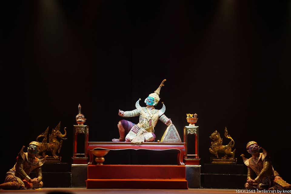 Thailand ðđð | “āđāļāļāļīāļāļĢāļēāļŠāļđāļĢ” Khon masked dance drama in Thailand