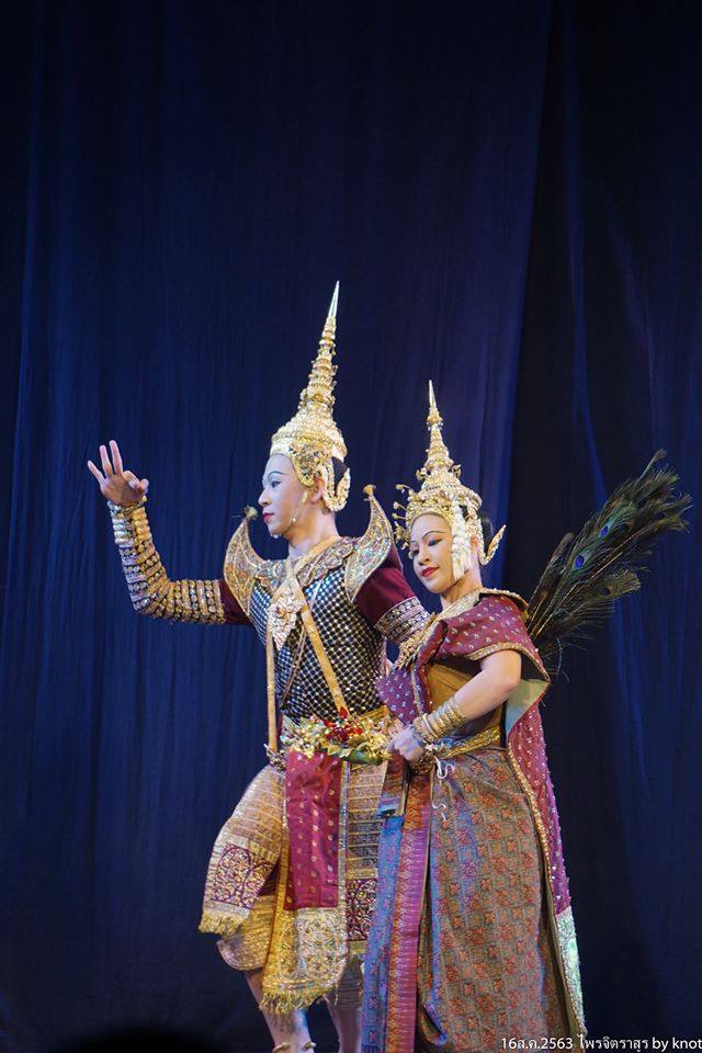 Thailand ðđð | “āđāļāļāļīāļāļĢāļēāļŠāļđāļĢ” Khon masked dance drama in Thailand