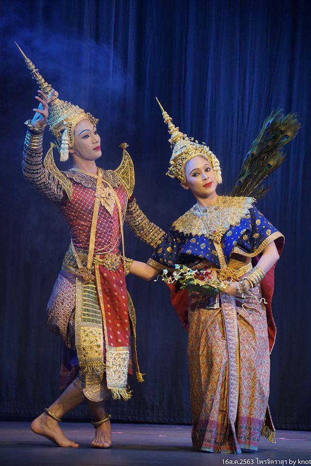 Thailand ðđð | “āđāļāļāļīāļāļĢāļēāļŠāļđāļĢ” Khon masked dance drama in Thailand