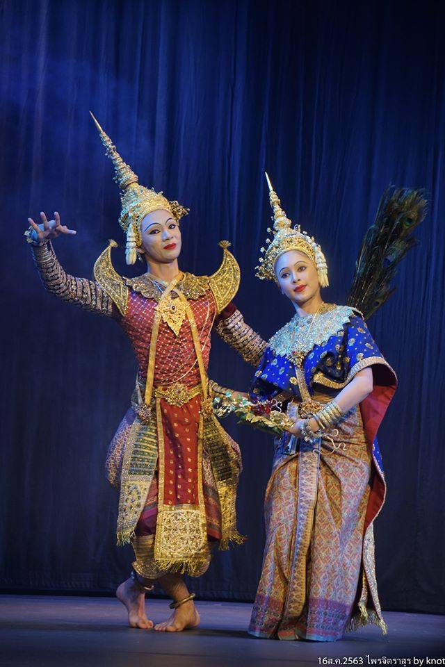 Thailand ðđð | “āđāļāļāļīāļāļĢāļēāļŠāļđāļĢ” Khon masked dance drama in Thailand