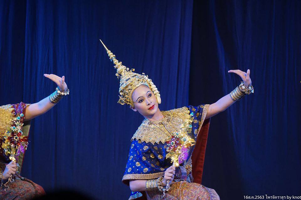 Thailand ðđð | “āđāļāļāļīāļāļĢāļēāļŠāļđāļĢ” Khon masked dance drama in Thailand