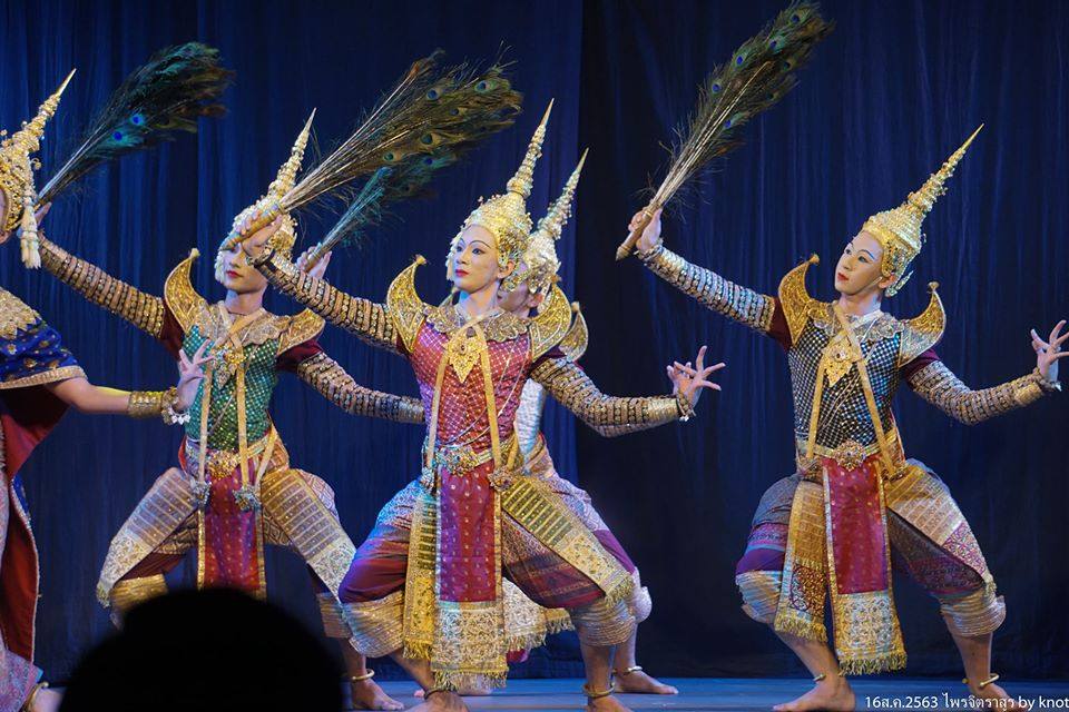 Thailand ðđð | “āđāļāļāļīāļāļĢāļēāļŠāļđāļĢ” Khon masked dance drama in Thailand