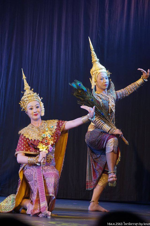Thailand ðđð | “āđāļāļāļīāļāļĢāļēāļŠāļđāļĢ” Khon masked dance drama in Thailand