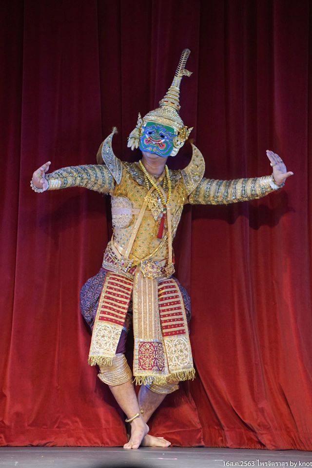 Thailand ðđð | “āđāļāļāļīāļāļĢāļēāļŠāļđāļĢ” Khon masked dance drama in Thailand