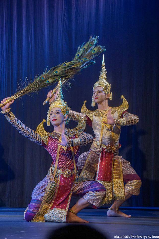 Thailand ðđð | “āđāļāļāļīāļāļĢāļēāļŠāļđāļĢ” Khon masked dance drama in Thailand