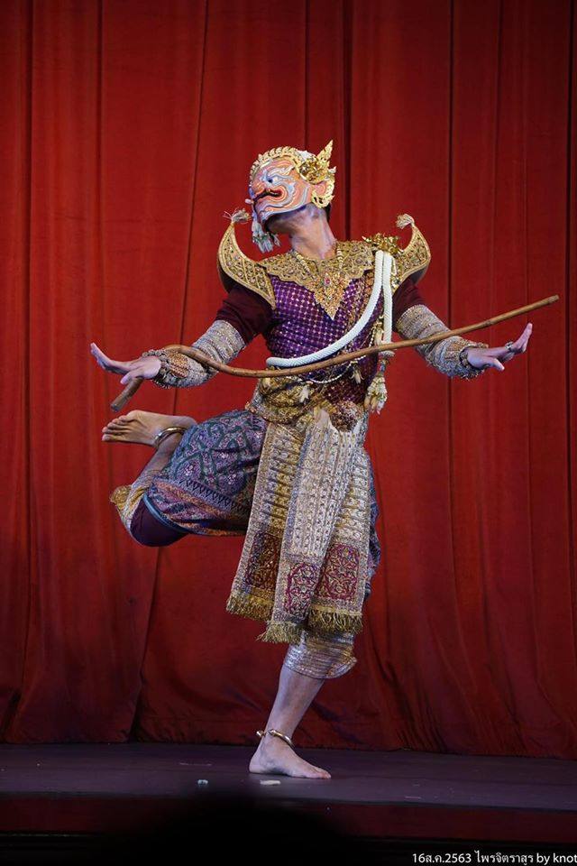 Thailand 🇹🇭 | “ไพจิตราสูร” Khon masked dance drama in Thailand