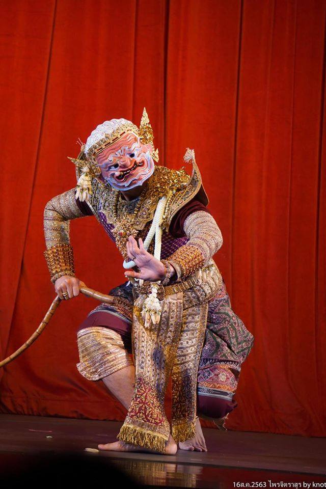 Thailand 🇹🇭 | “ไพจิตราสูร” Khon masked dance drama in Thailand