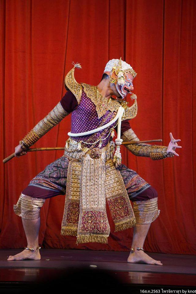 Thailand 🇹🇭 | “ไพจิตราสูร” Khon masked dance drama in Thailand