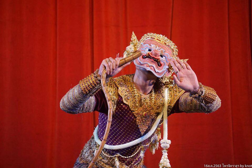 Thailand 🇹🇭 | “ไพจิตราสูร” Khon masked dance drama in Thailand
