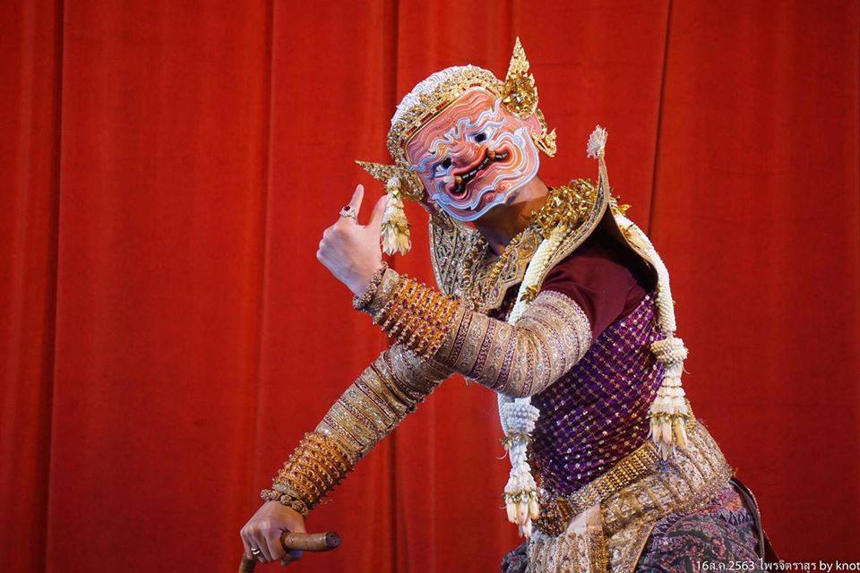 Thailand 🇹🇭 | “ไพจิตราสูร” Khon masked dance drama in Thailand