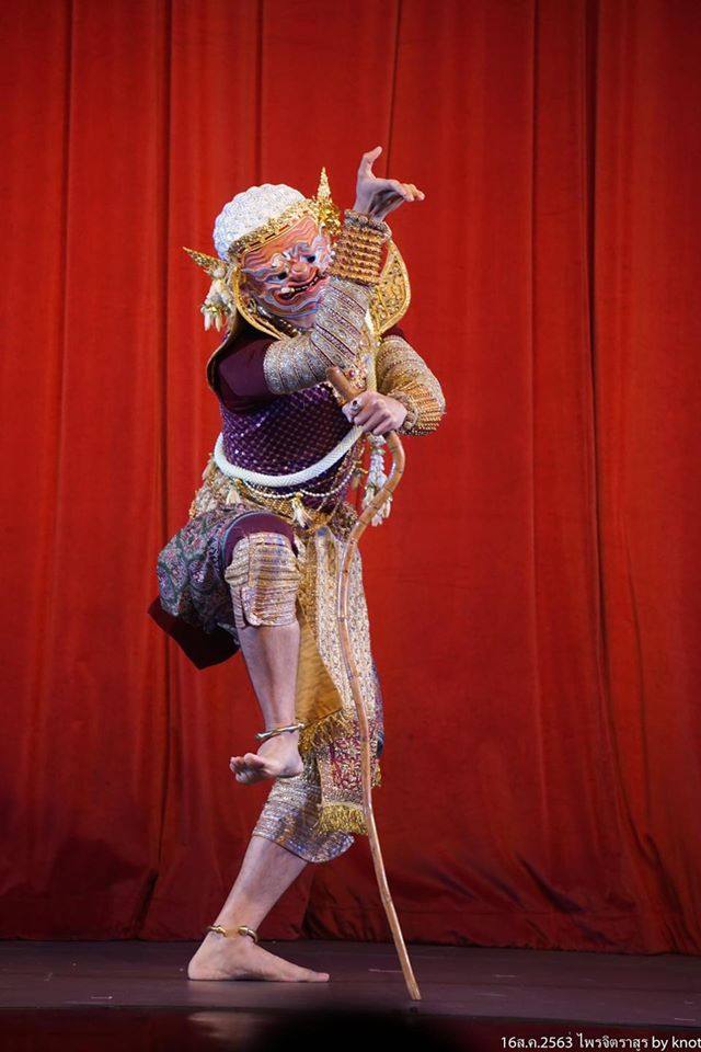 Thailand 🇹🇭 | “ไพจิตราสูร” Khon masked dance drama in Thailand