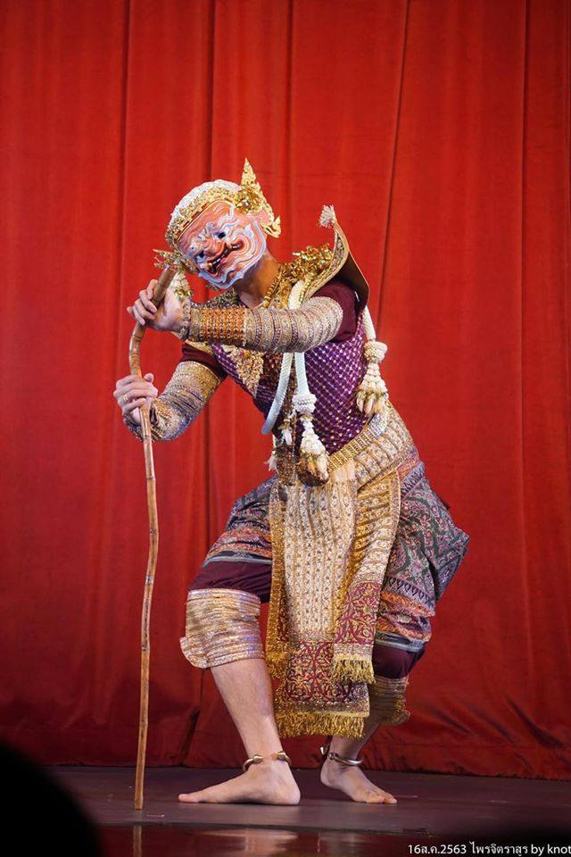 Thailand 🇹🇭 | “ไพจิตราสูร” Khon masked dance drama in Thailand