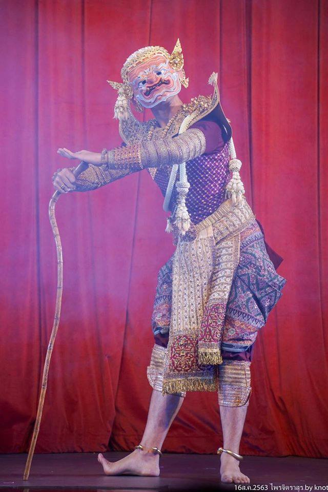 Thailand 🇹🇭 | “ไพจิตราสูร” Khon masked dance drama in Thailand
