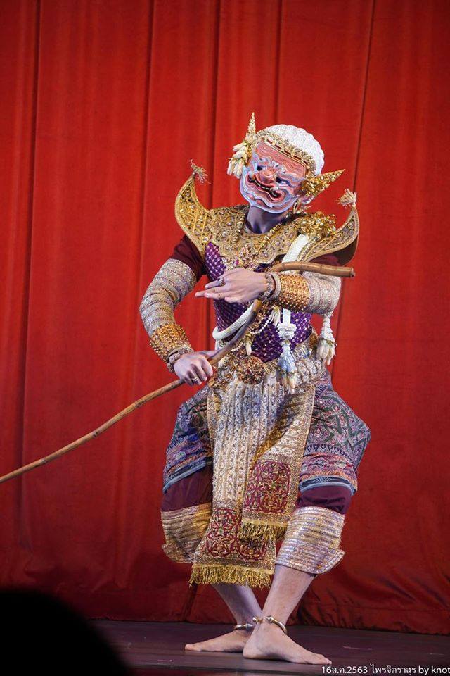 Thailand 🇹🇭 | “ไพจิตราสูร” Khon masked dance drama in Thailand