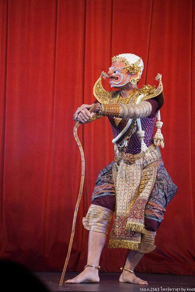 Thailand 🇹🇭 | “ไพจิตราสูร” Khon masked dance drama in Thailand