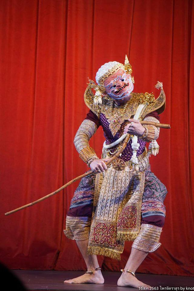 Thailand 🇹🇭 | “ไพจิตราสูร” Khon masked dance drama in Thailand