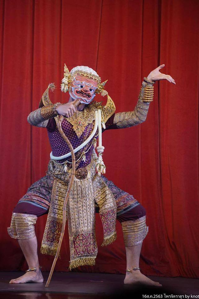 Thailand 🇹🇭 | “ไพจิตราสูร” Khon masked dance drama in Thailand